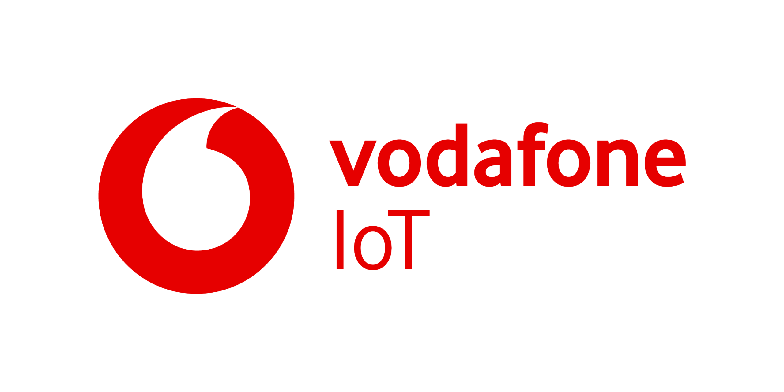 Vodafone IoT Logo red and white