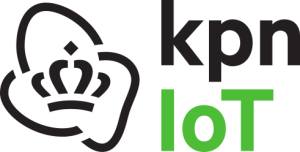 KPN IoT Logo crown and text black and green