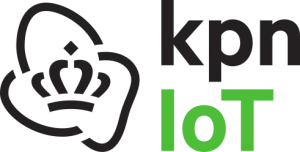 KPN IoT Logo crown and text black and green