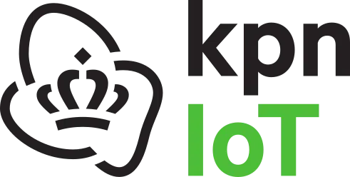 KPN IoT Logo crown and text black and green
